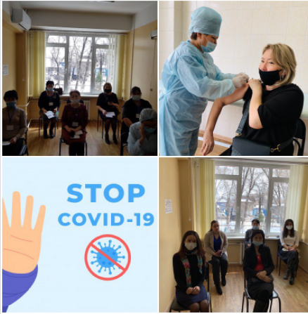 Алматыда коронавирусқа қарсы ерікті вакцинация жалғасуда. Қалада 1000-нан астам мұғалімдер вакцина салдырып үлгерді. Бүгін, №102 ЖББМ басшылық бастауымен біршама мұғалімдер вакцина алды және оны маңызды шаралардың бірі деп түсінеді.