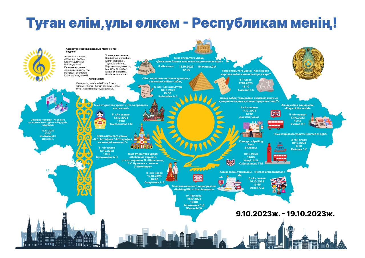 Қоғамдық- гуманитарлық бірлестігінің жұмыс жоспары