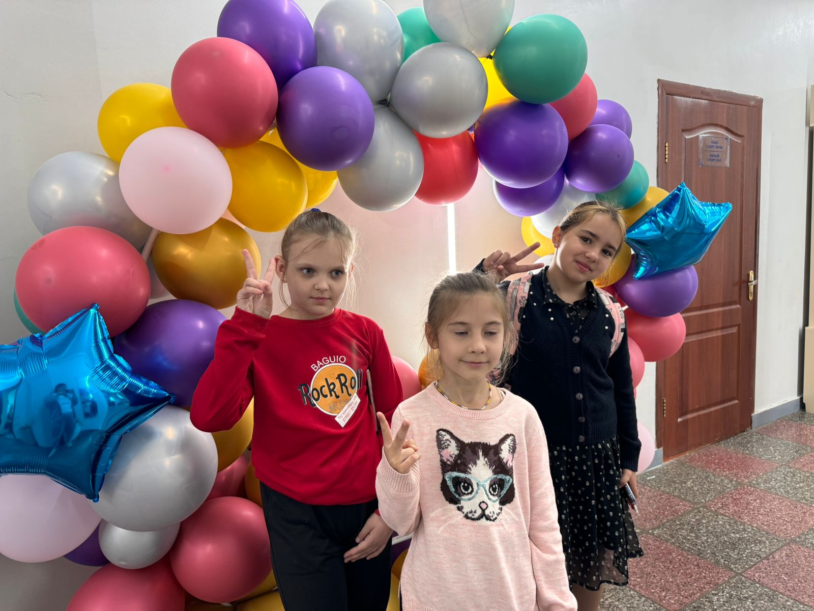 Мектеп жанындағы "Күншуақ" лагерінің ашылуы
